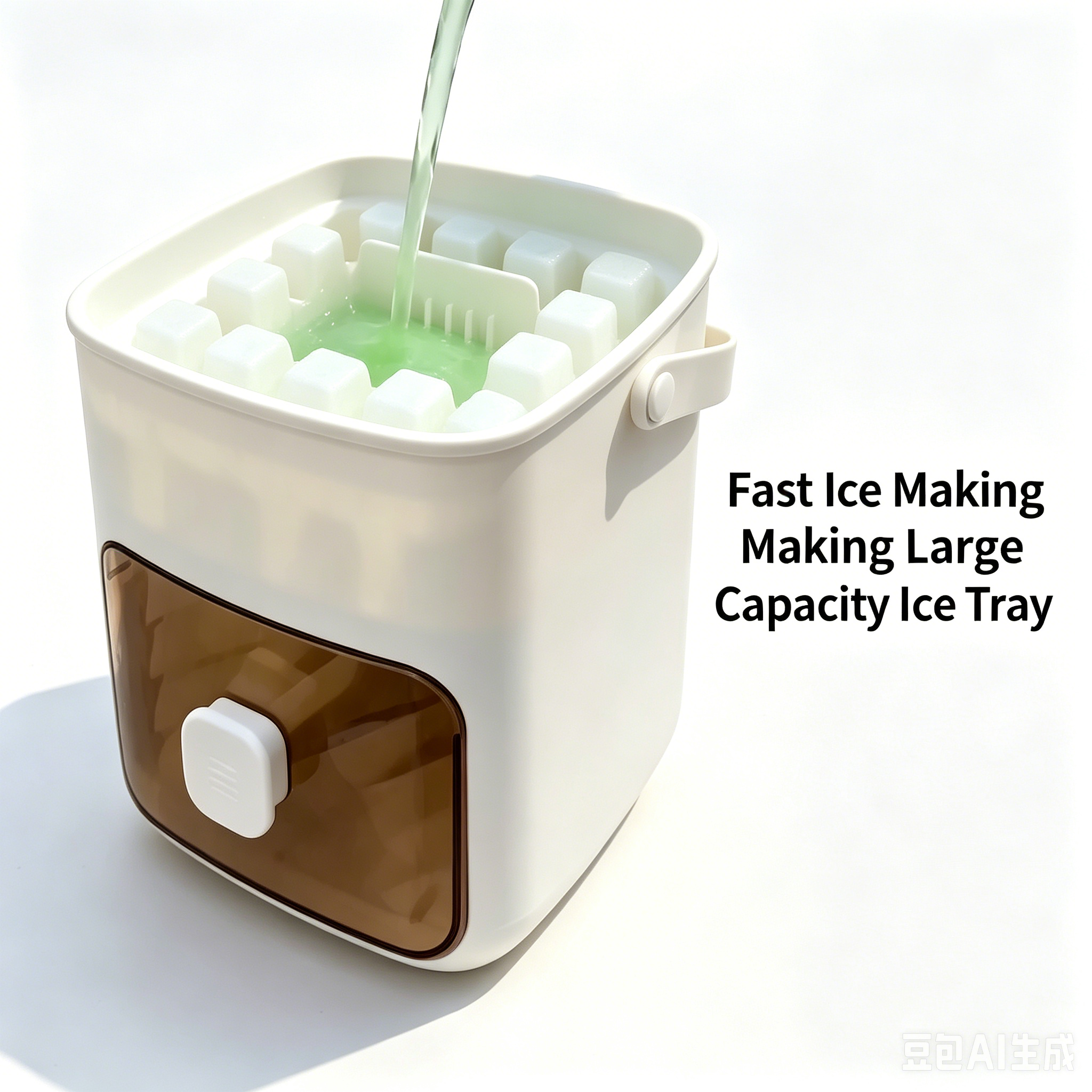 The 1-Second Push Ice Maker Bucket | 一秒出冰制冰桶