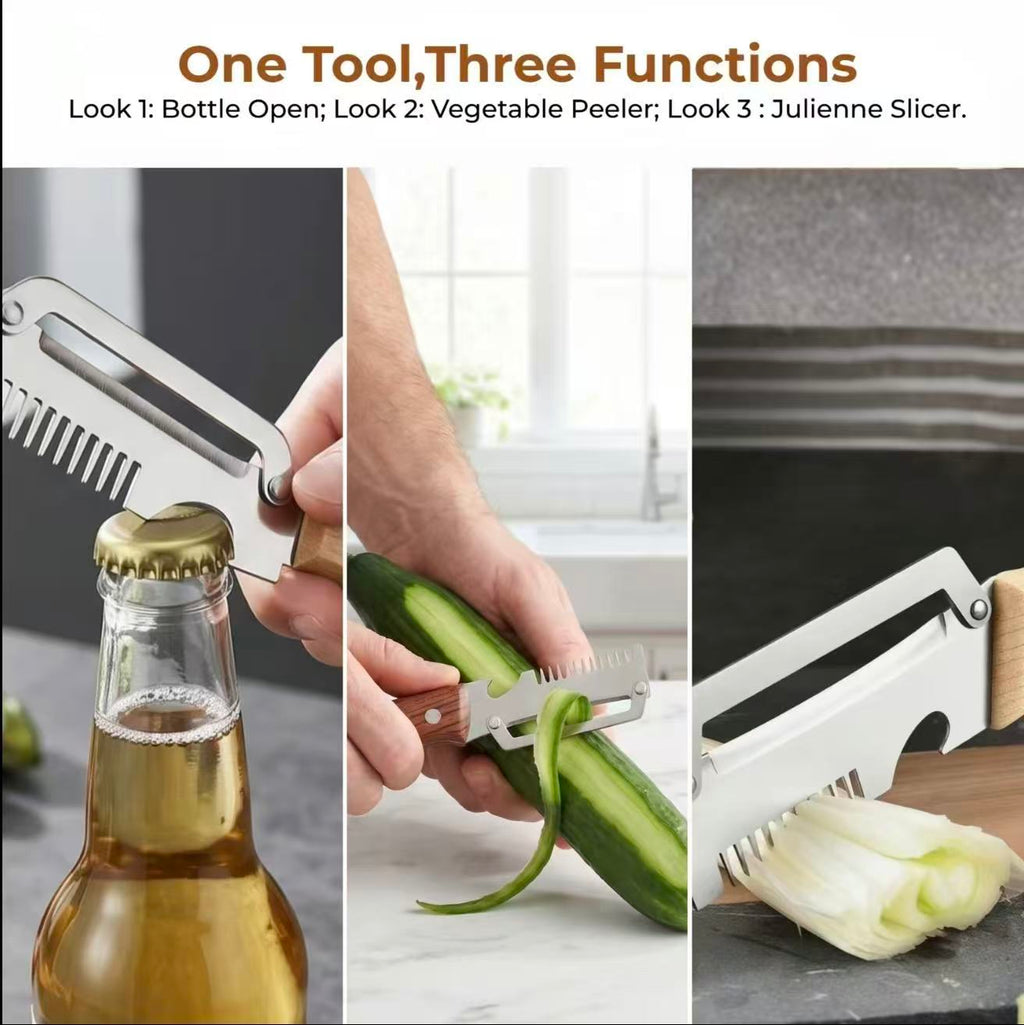Kitchen 3-in-1 Multi-Function Vegetable Peeler2pcs