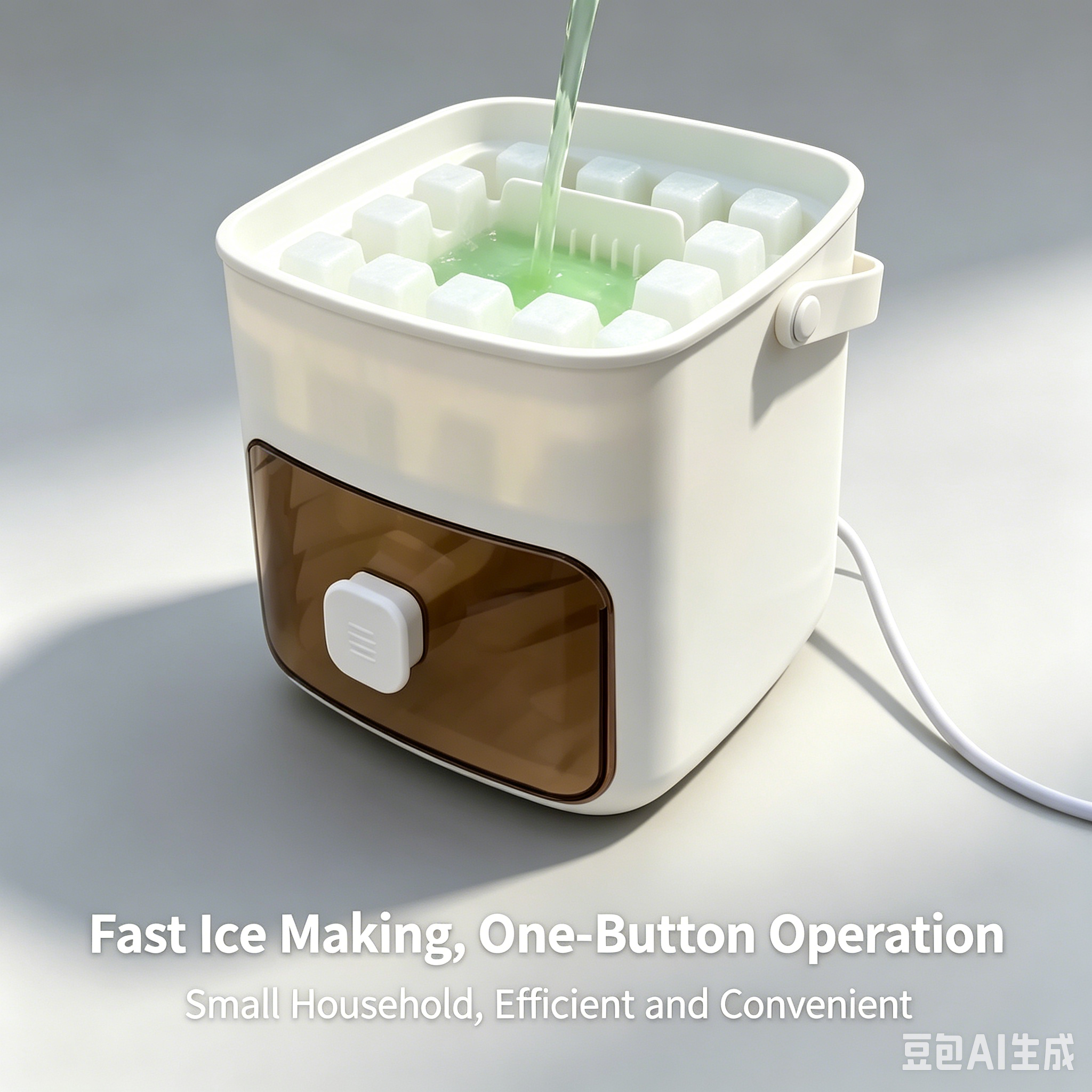 The 1-Second Push Ice Maker Bucket | 一秒出冰制冰桶