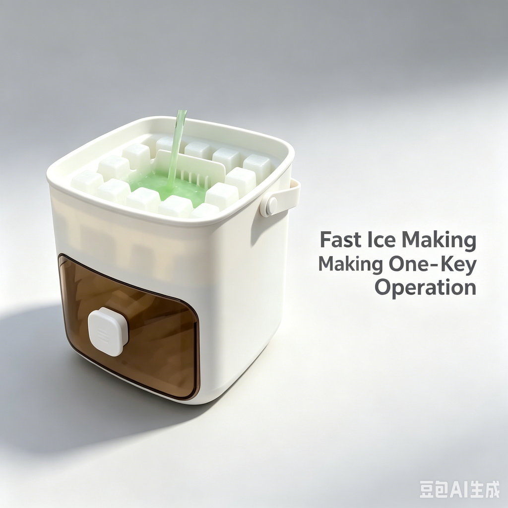 The 1-Second Push Ice Maker Bucket | 一秒出冰制冰桶