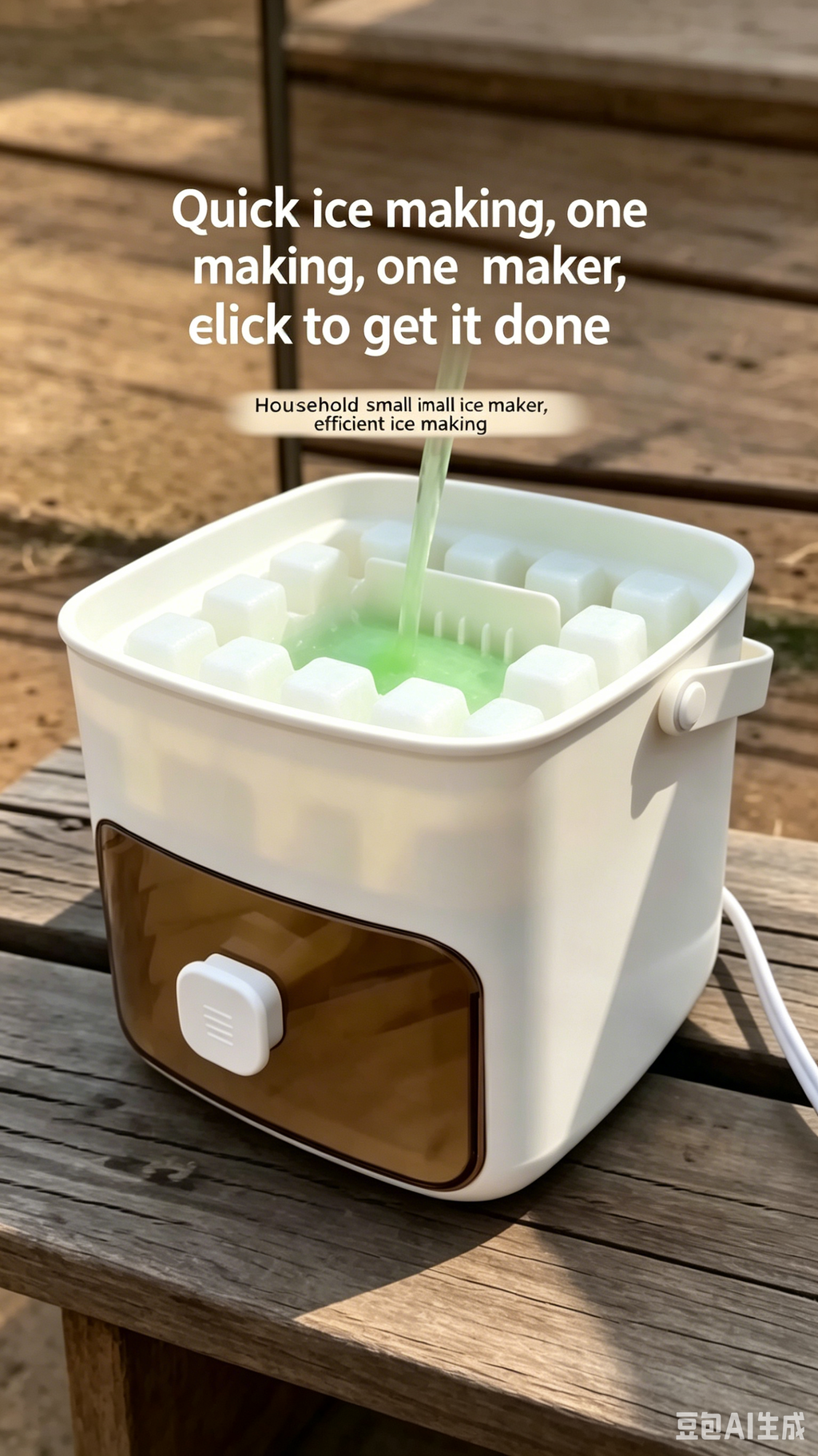 The 1-Second Push Ice Maker Bucket | 一秒出冰制冰桶