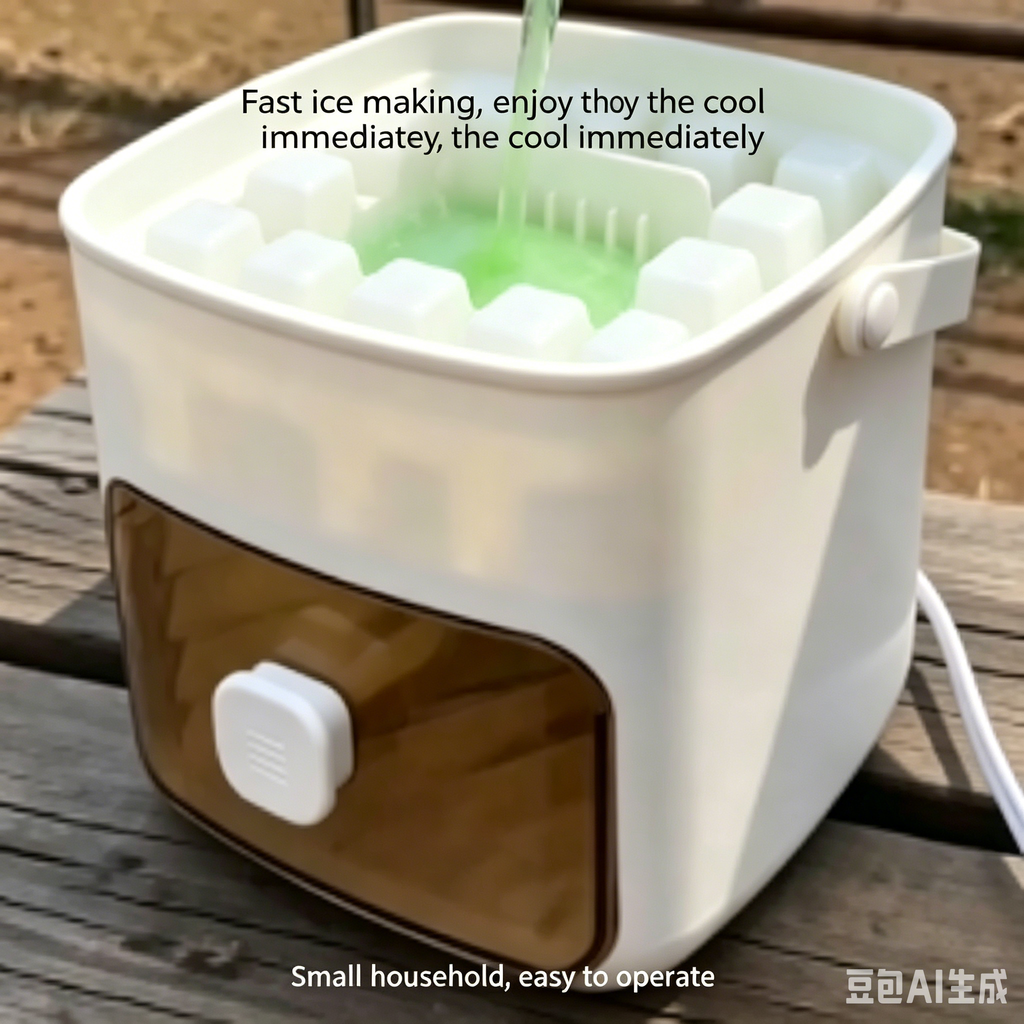 The 1-Second Push Ice Maker Bucket | 一秒出冰制冰桶