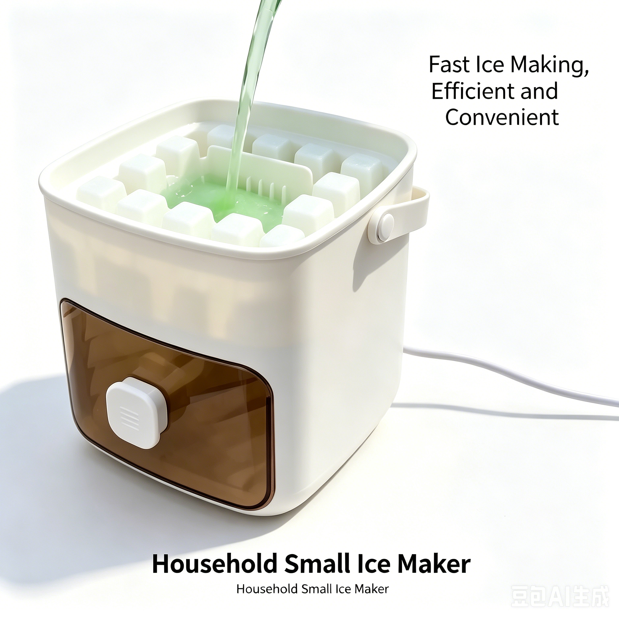 The 1-Second Push Ice Maker Bucket | 一秒出冰制冰桶