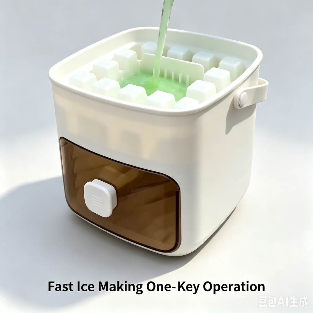 The 1-Second Push Ice Maker Bucket | 一秒出冰制冰桶