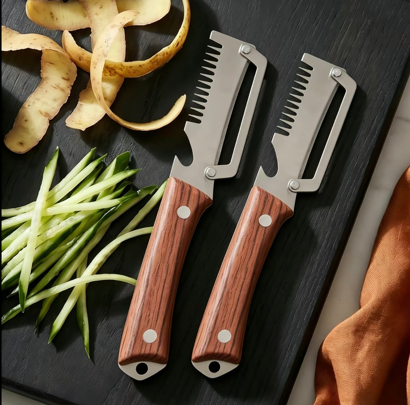 Kitchen 3-in-1 Multi-Function Vegetable Peeler2pcs